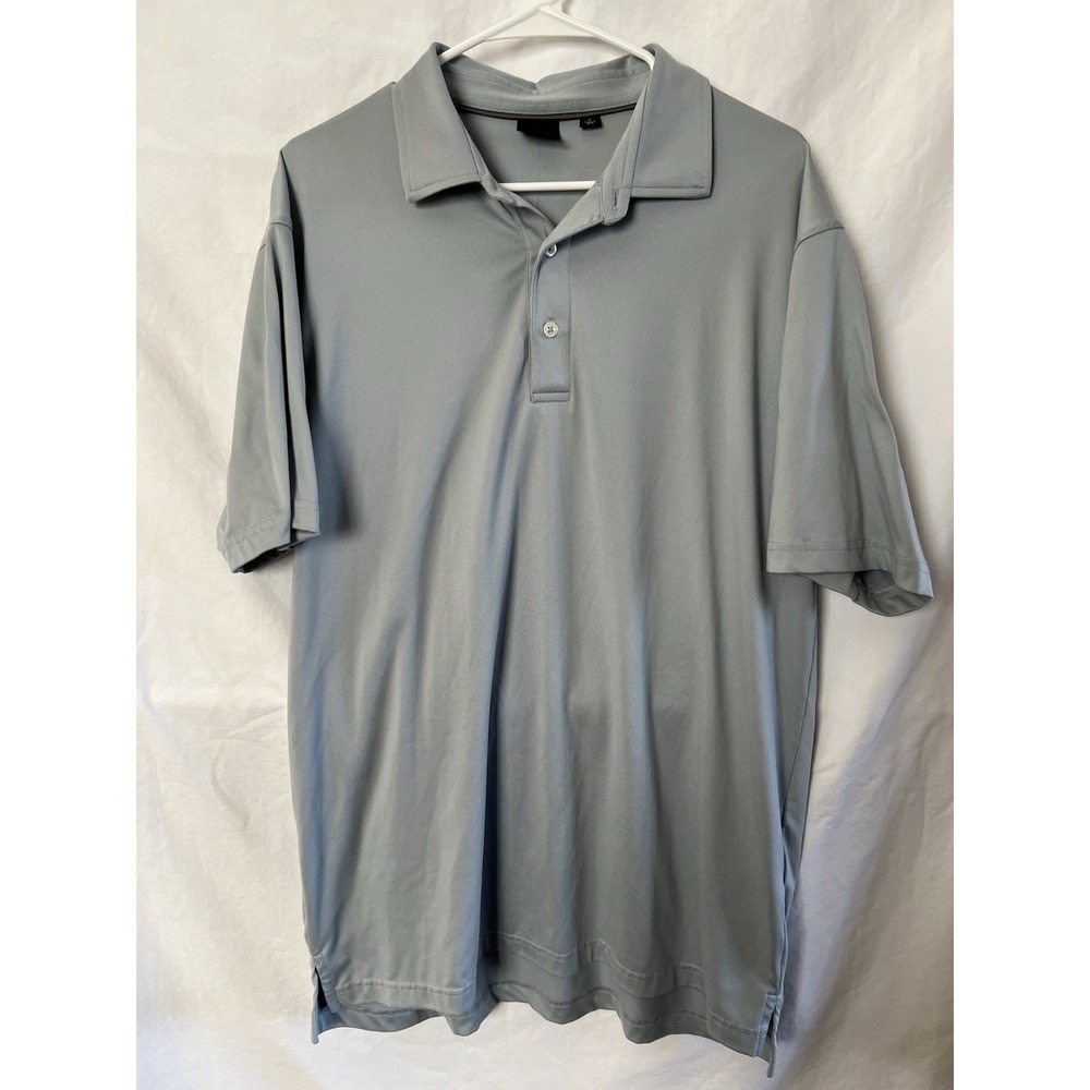Dunning‎ Golf Polo Short-Sleeved  Men's Large In Blue/Light Green